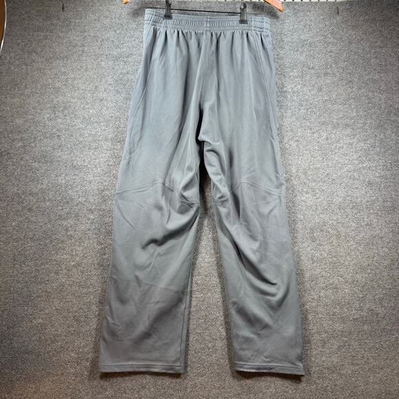 Nike Athletic Pants Men's Large Gray Dri-Fit Zippered Legs Running Basketball - Picture 8 of 10